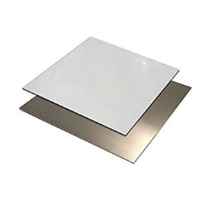Planchas de aluminio lacado blanco