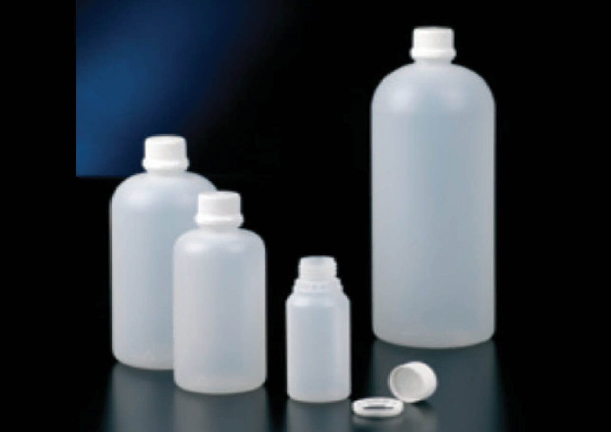 Othmro 2 Botellas De Plástico Para Reactivos Químicos De Laboratorio, 25 Ml/0.9 Oz De Boca Pequeña Líquido/sólido Redondo Muestras Contenedores De Almacenamiento Botellas De Sellado Con Tapa Marrón