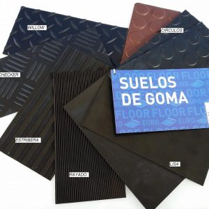 Pavimentos de caucho