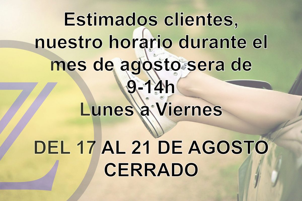 HORARIO MES DE AGOSTO 26 HORARIO MES DE AGOSTO 26