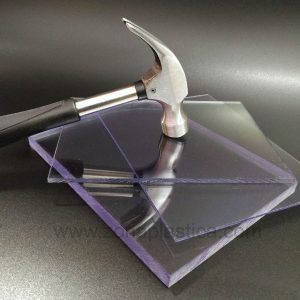 Policarbonato compacto incoloro 2 caras U.V.