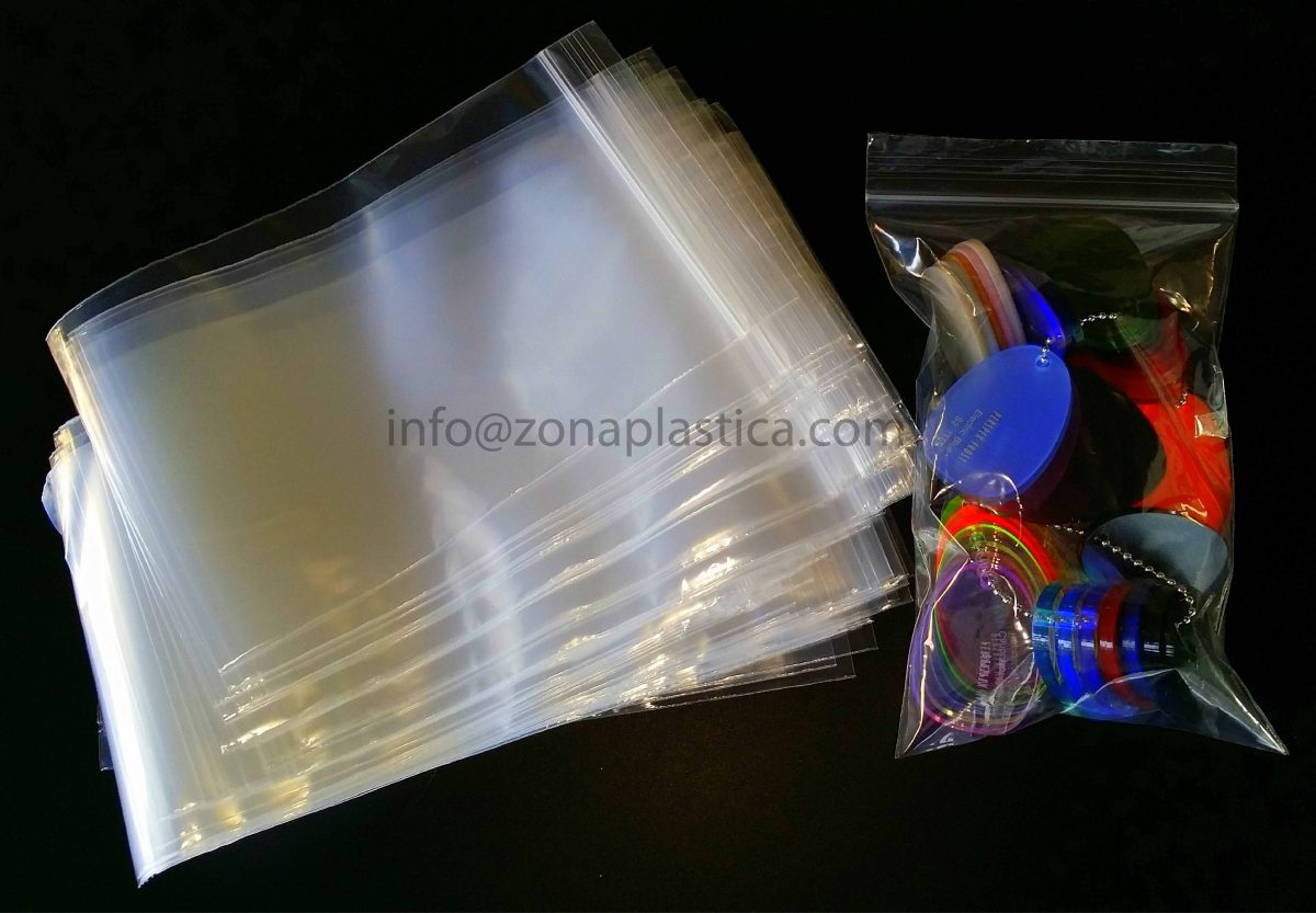 Bolsas de plástico pequeñas translúcidas con textura esmerilada, bolsas de  polietileno transparentes con cierre hermético con orificios de