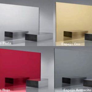 Planchas de metacrilato extrusión espejo