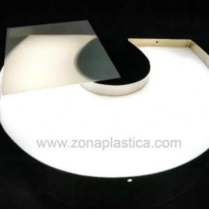 Planchas metacrilato extrusión blanco opal