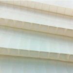 Planchas policarbonato celular blanco opal rotulación