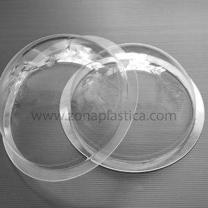 Semiesferas de metacrilato